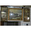 Image 2 : Selection of seven framed print including five vintage and two watercolour style grape motif prints