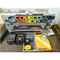 Coleco Vision w/Original Box w/Extra Games