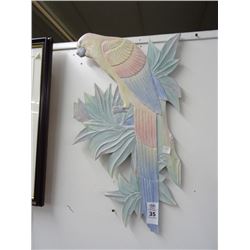 Parrot Wall Art - Wood