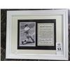 Image 1 : Framed Mickey Mantle Autographed Photo