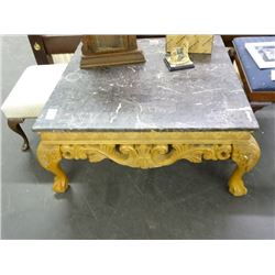 Marble Top Coffee Table