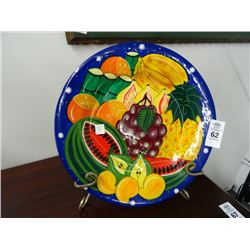 Painted Platter Décor