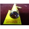 Image 2 : Bone/14K/Amethyst Colored Stone Watch Fob