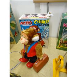 Battery Operated Acro Chimp By Yanoman In Box