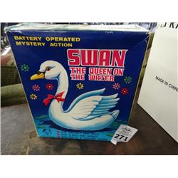 Battery Operated Swan By Meiho In Box