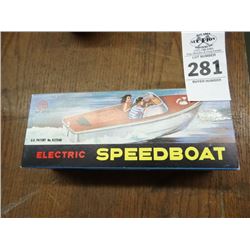 Electric Speedboat Toy In Box