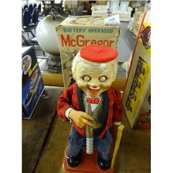 Battery Operated McGregor Cigar Smoker By Rosko In Box