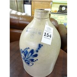 Glazed Jug - E. Norton & Co. Bennington Vt.