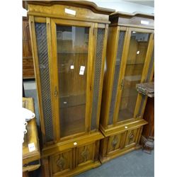 Lighted Curio Cabinet (2)