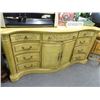 Image 1 : Distressed Serpentine Dresser