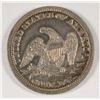 Image 2 : 1848/48 SEATED QUARTER VF/XF (NICE COIN)