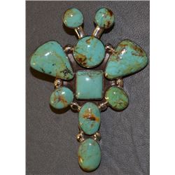 NAVAJO SILVER PENDANT (MS)