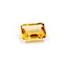 Image 1 : 5 ct & up Citrine Emerald Cut Loose Stone