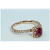 Image 2 : Natural Ruby 0.99ct   Diamond 0.32ct