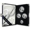 Image 1 : 2003-W 4-Coin Proof Platinum American Eagle Set (w/Box & COA)