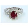 Image 1 : Ruby 3.05ct   Diamond 1.22ct