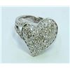Image 1 : Diamond 1.09 ct Ring, 6.76 gram 14K White Gold