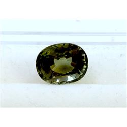 3.69 ct  Natural Lemon Green Tourmaline