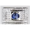 Image 1 : 14kt Handcrafted Blue Sapphire Pendant