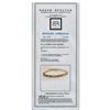Image 2 : ORANGE TOURMALINE 9.32CT / DIAMOND 0.49CT / 14K WHITE GOLD BRACELET 8.85GRAM