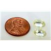 Image 1 : 6 ct & up Yellow Zircon Oval Shaped ctw 6.32 2Pcs