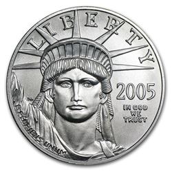 2005 1 oz Platinum American Eagle BU