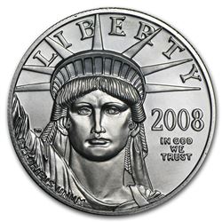 2008 1 oz Platinum American Eagle BU