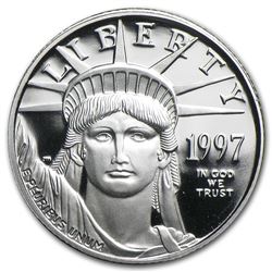 1/10 oz Proof Platinum American Eagle (Random Year, w/Box & COA)