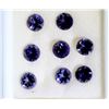 Image 1 : 5.23 ct Iolite Round 8Pcs (6mm)