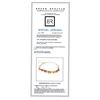 Image 2 : ORANGE TOURMALINE 10.02CT, 14K W/G BRACELET 9.24GRAM / DIAMOND RD 0.57CT