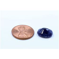 7 ct & up Natural Burma Blue Sapphire Oval Shaped ctw 7.95