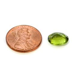 3 ct & up Peridot Oval Shaped (3.52)