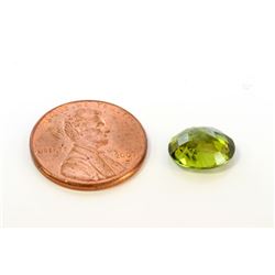 3 ct & up Peridot Oval Shaped (3.74)