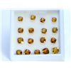 Image 1 : 10.03 Yellow Tourmaline Cushion Cut 17Pcs