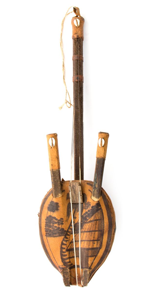 20th Century African Tribal Kora Senegal Chordophone 20th Century African Tribal Kora Senegal Chordophone