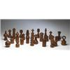Image 1 : Jens Quistgaard, pepper mills, set of 24, Dansk, Denmark, 1960s, teak, Illustrating nea...