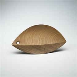 Tapio Wirkkala, Leaf dish, Finland, 1951, laminated birch, 13.5"w x 7.5"d x 1"h, The ca...