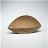 Image 1 : Tapio Wirkkala, Leaf dish, Finland, 1951, laminated birch, 13.5"w x 7.5"d x 1"h, The ca...