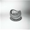 Image 1 : Timo Sarpeneva, bowl, Iittala, Finland, 1955, glass, 6 x 6 dia, Incised signature and...