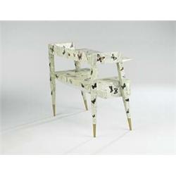 Piero Fornasetti and Gio Ponti, desk, Fornasetti, Italy, lithography and lacquered wood, ...