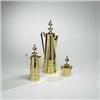 Image 1 : Tommi Parzinger, coffee service, Dorlyn Silversmiths, USA, 1950s, brass, 16.75"h talles...