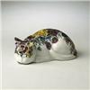 Image 1 : Pierro Fornasetti, cat, Fornasetti, Italy, c. 1950s, porcelain, 12"w x 8"d x 5.5"h, S...