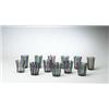 Image 1 : Gio Ponti, Cane glasses, set of twelve, Venini, Italy, 1955, glass, 2.75"dia x 4.25 "h...