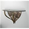 Image 1 : Gugliermo Ulrich, console, Italy, circa 1939, marble, brass, wood, upholstery., 39.5"w x ...