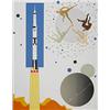 Image 2 : Raymond Loewy, Space Race portfolio, Circle Fine Art, USA, 1981, 22"h x 28"w sheet, Set...