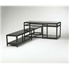 Image 1 : Edward Wormley, Interlocking tables, Dunbar, USA, c. 1957, lacquered masonite, mahogany...