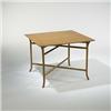 Image 1 : T.H. Robsjohn-Gibbings, table, Widdicomb, USA, 1958, maple, birch, 30"w x 30"d x 22"h...