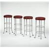 Image 1 : Warren McArthur, stools, set of four, Warren McArthur Corporation, USA, 1930s, aluminum, ...