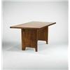 Image 1 : Edgar Tafel, dining table, USA, c. 1948, mahogany plywood, 72"w x 35.5"d x 30"h, Edgar ...