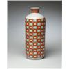 Image 1 : Guido Gambone, vase, Italy, 1950s, 7"w x 18"h, A fine piece of Gambone ceramics with geom...